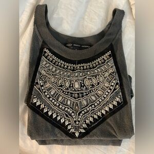 Truly Madly Deeply Beaded Embellished Tank
